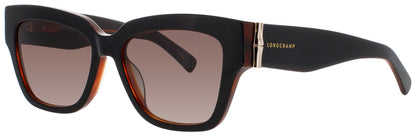 LONGCHAMP LO745S Frame BLACK/HAVANA Lens GREY GRADIENT