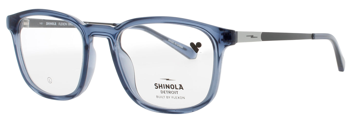 FLEXON SHINOLA SH37002 Frame BLUE Lens DEMO