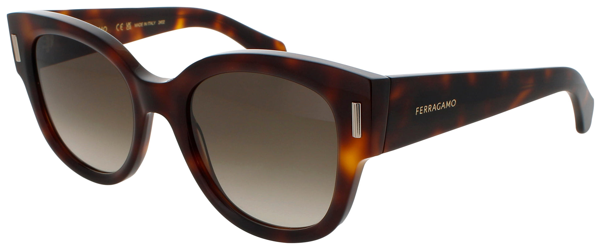 SALVATORE FERRAGAMO SF2007S Frame TORTOISE Lens BROWN GRADIENT