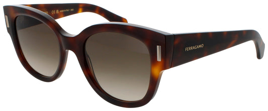 SALVATORE FERRAGAMO SF2007S Frame TORTOISE Lens BROWN GRADIENT