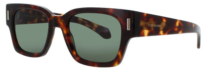 SALVATORE FERRAGAMO SF2010S Frame DARK TORTOISE Lens GREEN TINT