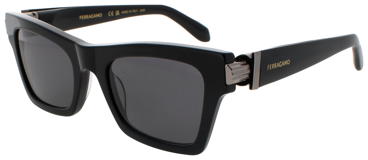 SALVATORE FERRAGAMO SF2013S Frame BLACK Lens GREY