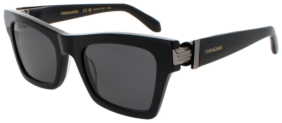 SALVATORE FERRAGAMO SF2013S Frame BLACK Lens GREY