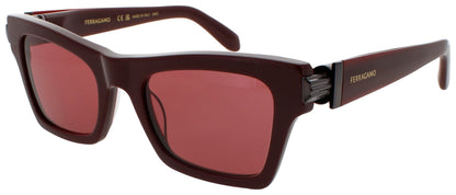 SALVATORE FERRAGAMO SF2013S Frame BURGUNDY Lens BURGUNDY