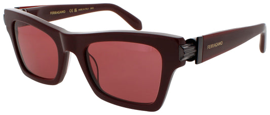 SALVATORE FERRAGAMO SF2013S Frame BURGUNDY Lens BURGUNDY