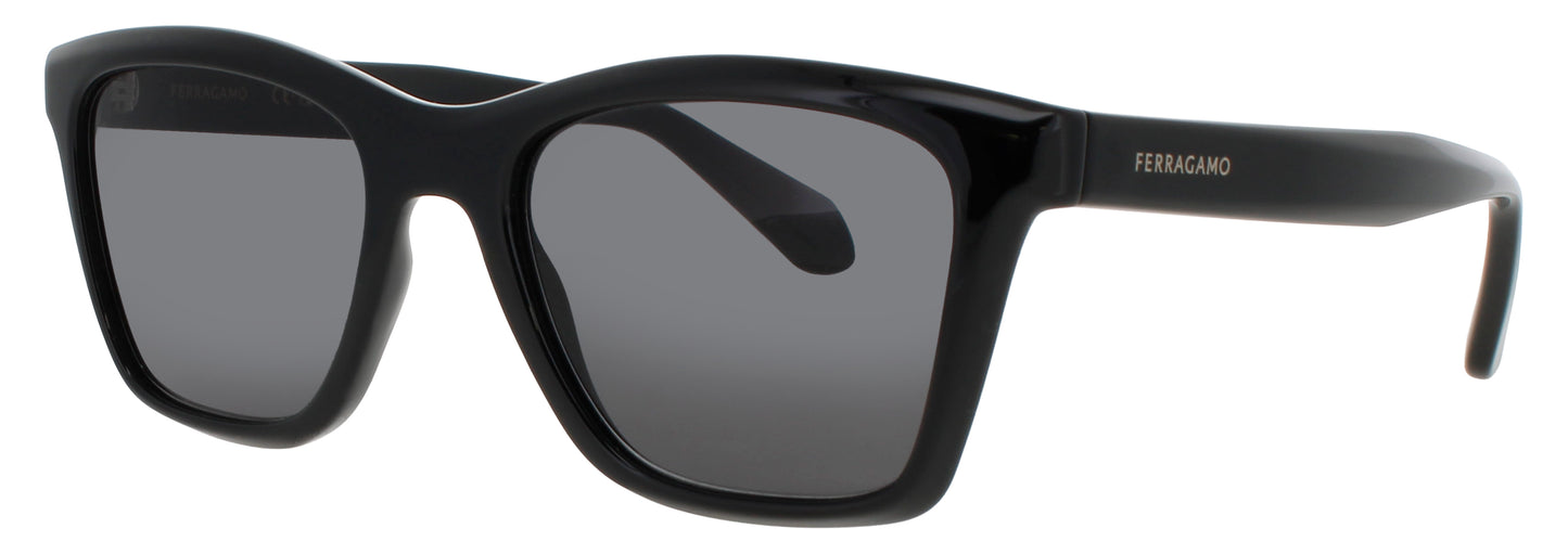 SALVATORE FERRAGAMO SF2001S Frame BLACK Lens SMOKE