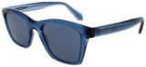 SALVATORE FERRAGAMO SF2001S Frame TRANSPARENT BLUE Lens BLUE