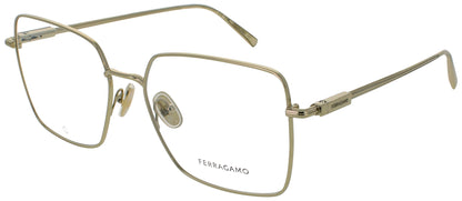 SALVATORE FERRAGAMO SF2230 Frame GOLD Lens DEMO