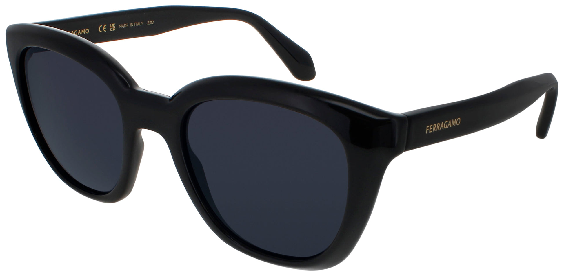 SALVATORE FERRAGAMO SF2000S Frame BLACK Lens GREY