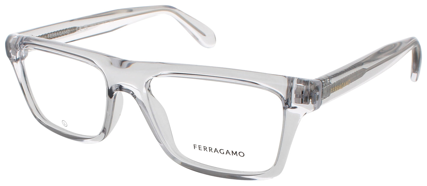SALVATORE FERRAGAMO SF2988 Frame LIGHT CRYSTAL GREY Lens DEMO