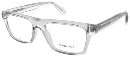 SALVATORE FERRAGAMO SF2988 Frame LIGHT CRYSTAL GREY Lens DEMO
