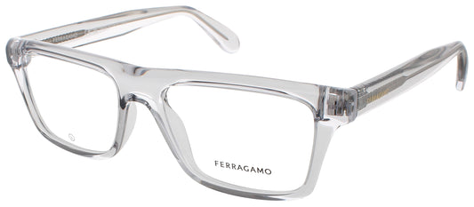SALVATORE FERRAGAMO SF2988 Frame LIGHT CRYSTAL GREY Lens DEMO