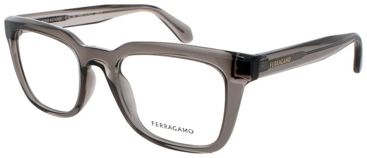 SALVATORE FERRAGAMO SF2990 Frame TRANSPARENT GREY Lens DEMO