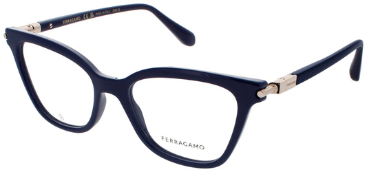SALVATORE FERRAGAMO SF2991 Frame BLUE Lens DEMO