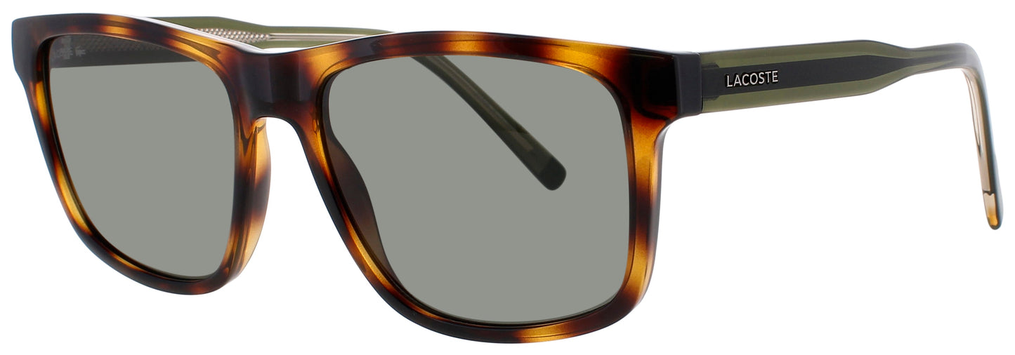 LACOSTE L6025S Frame HAVANA Lens GREEN