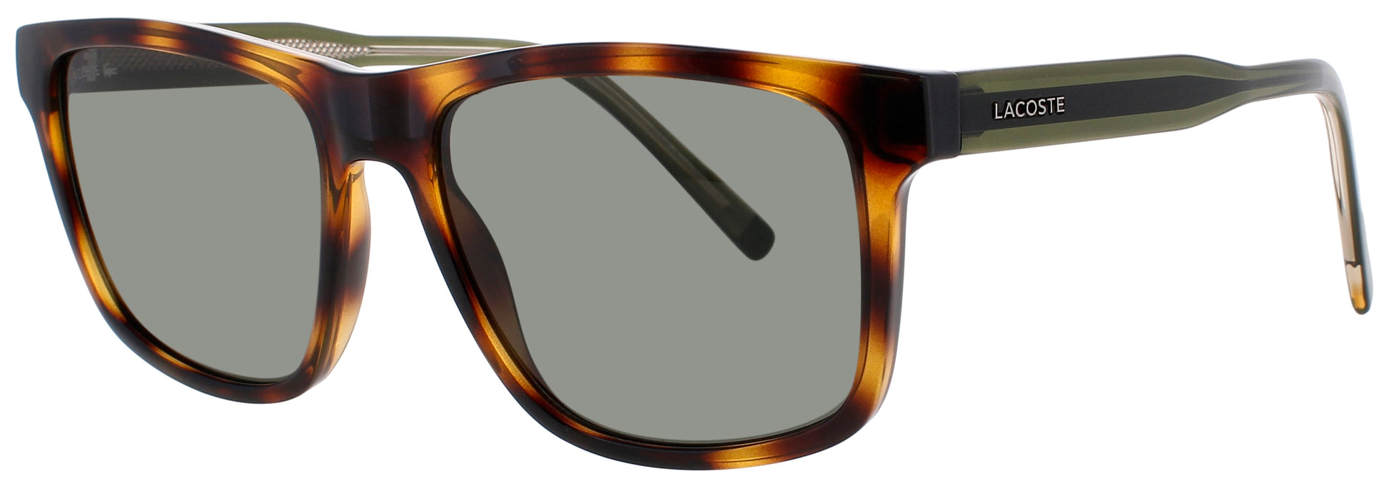 LACOSTE L6025S Frame HAVANA Lens GREEN