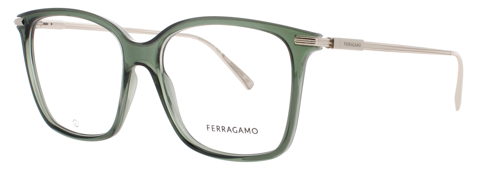 SALVATORE FERRAGAMO SF2992 Frame TRANSPARENT KHAKI Lens DEMO