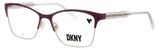 DKNY DK3008 Frame PLUM / GOLD Lens DEMO