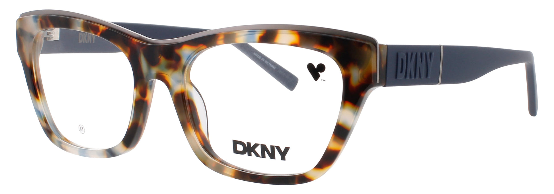 DKNY DK5063 Frame BONE/INK TORTOISE Lens DEMO