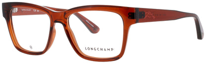 LONGCHAMP LO2737 Frame TRANSPARENT RUST Lens DEMO