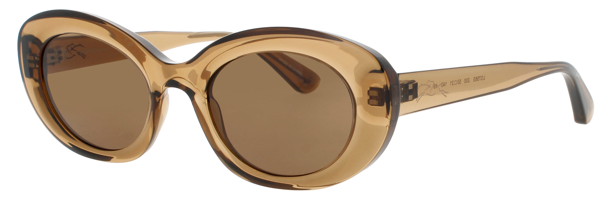 LONGCHAMP LO756S Frame TRANSPARANT BROWN Lens BROWN TINT