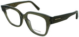 SALVATORE FERRAGAMO SF2952N Frame TRANSPARENT KHAKI Lens DEMO