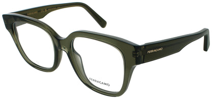 SALVATORE FERRAGAMO SF2952N Frame TRANSPARENT KHAKI Lens DEMO