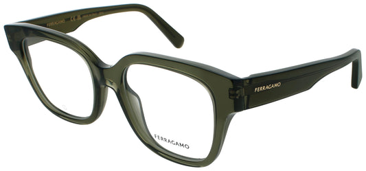 SALVATORE FERRAGAMO SF2952N Frame TRANSPARENT KHAKI Lens DEMO