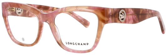 LONGCHAMP LO2743 Frame MARBLE BROWN ROSE Lens DEMO