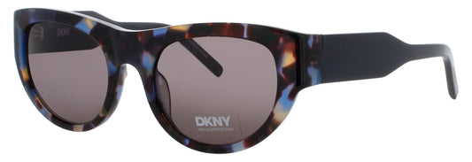 DKNY DK550S Frame BLUE TORTOISE Lens SMOKE