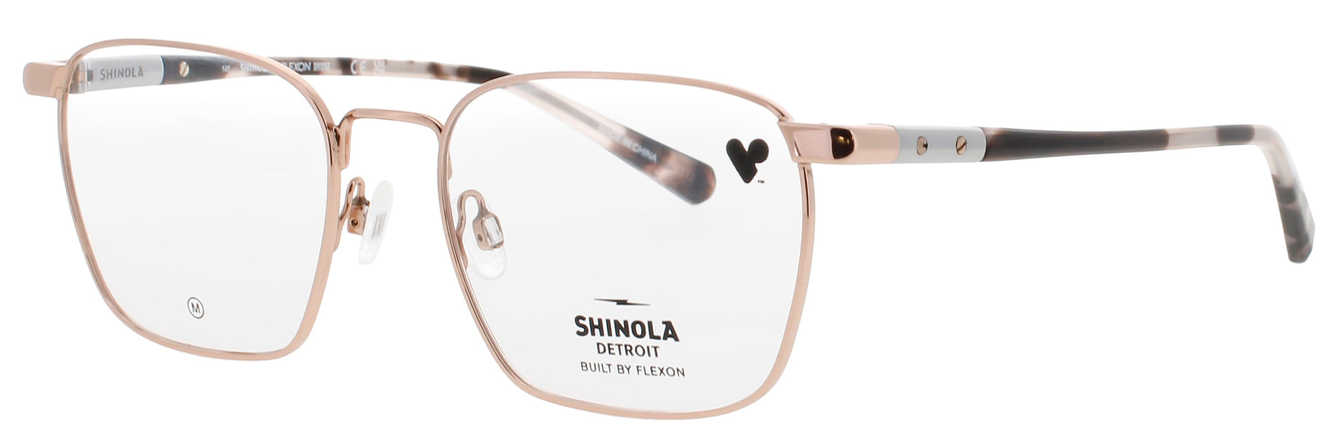 FLEXON SHINOLA SH23002 Frame ROSE GOLD Lens DEMO