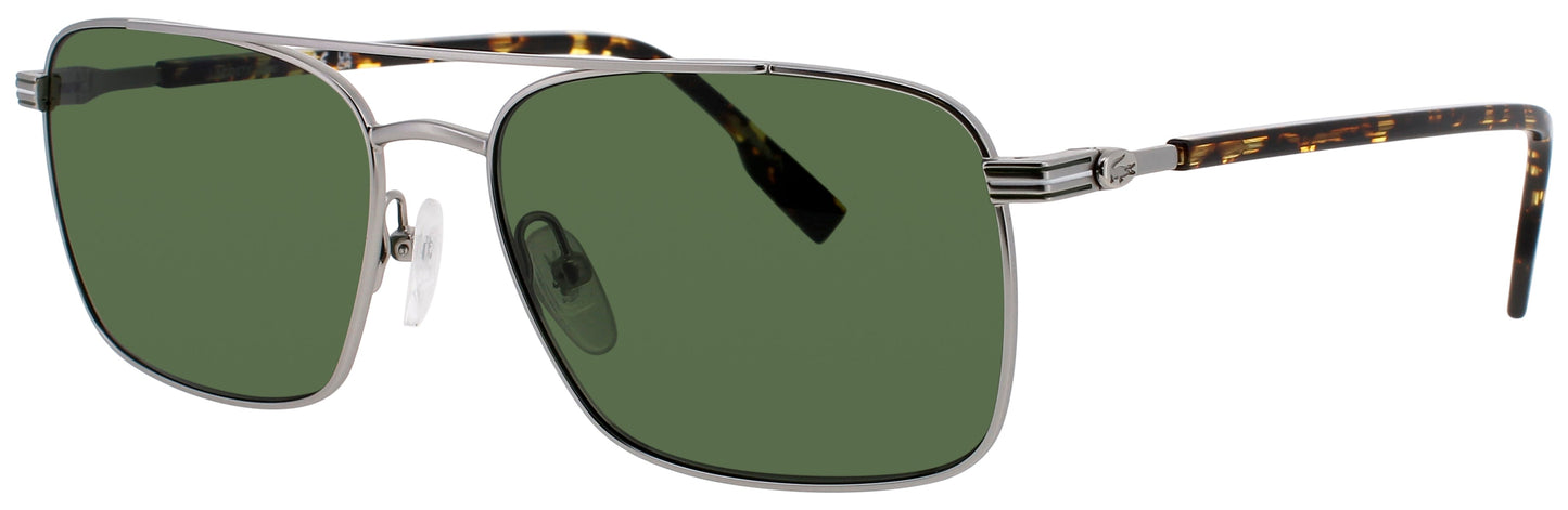 LACOSTE L264S Frame SILVER Lens GREEN