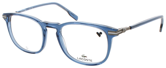 LACOSTE L2954 Frame TRANSPARENT BLUE Lens DEMO