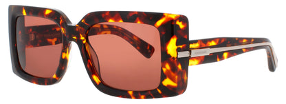SALVATORE FERRAGAMO SF2032S Frame DARK TORTOISE Lens SOLID RED
