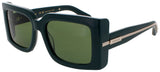 SALVATORE FERRAGAMO SF2032S Frame DARK GREEN Lens GREEN
