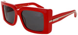SALVATORE FERRAGAMO SF2032S Frame RED Lens GREY
