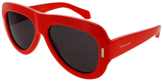 SALVATORE FERRAGAMO SF2029SE Frame RED Lens GREY