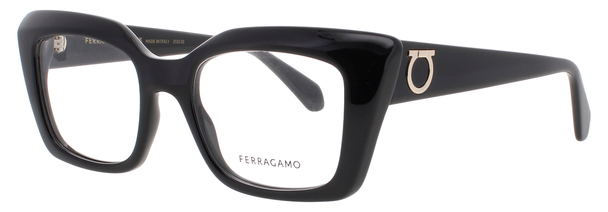 SALVATORE FERRAGAMO SF3008 Frame BLACK Lens DEMO