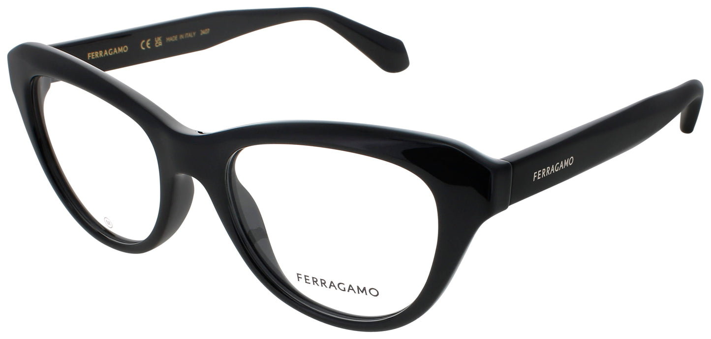SALVATORE FERRAGAMO SF2989E Frame BLACK Lens DEMO