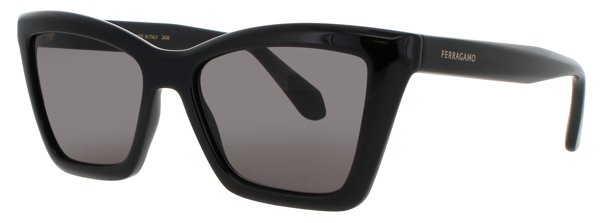 SALVATORE FERRAGAMO SF2039SE Frame BLACK Lens SMOKE