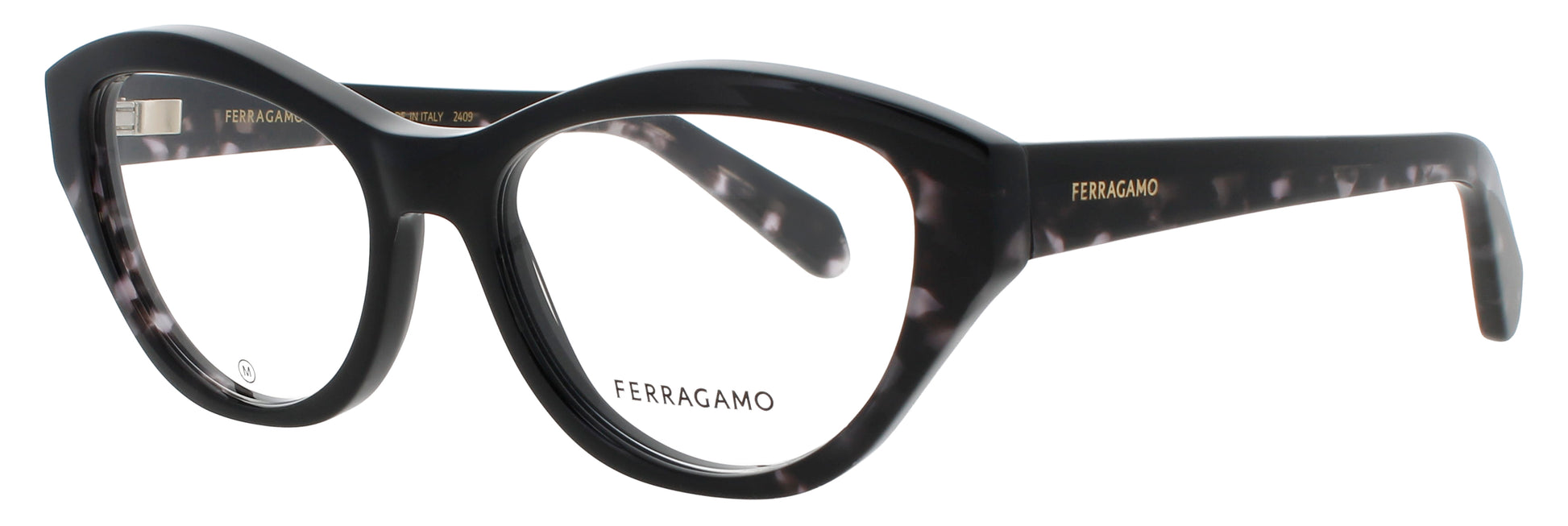 SALVATORE FERRAGAMO SF3011 Frame BLACK / TORTOISE Lens DEMO