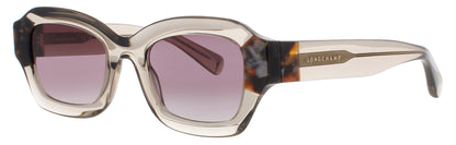 LONGCHAMP LO749S Frame TRANSPARENT OLIVE/HAVANA Lens GREY GRADIENT