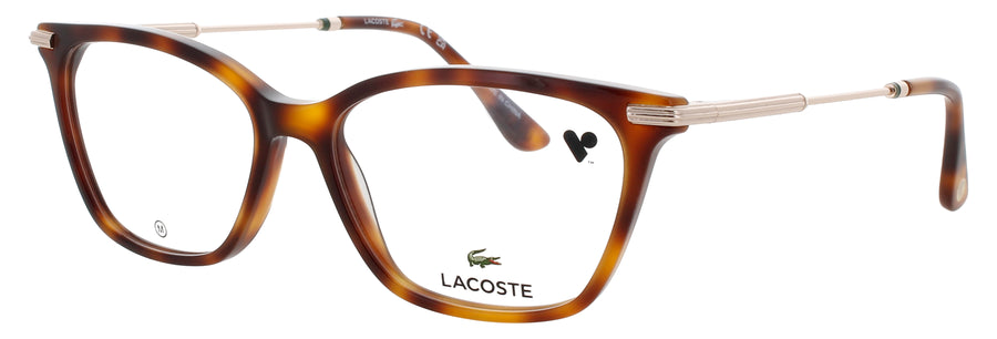 LACOSTE L2961 Frame HAVANA Lens DEMO
