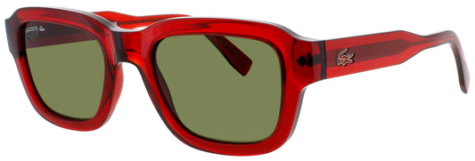 LACOSTE L6048S Frame ORANGE Lens GREEN TINT