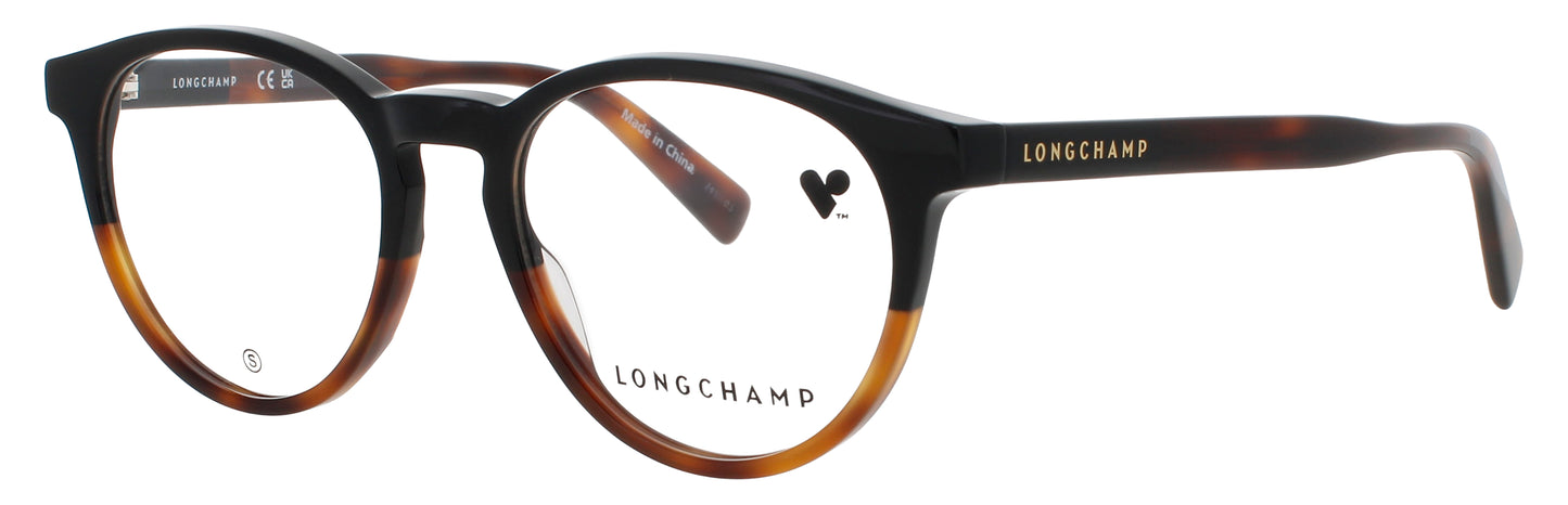 LONGCHAMP LO2752 Frame BLACK HAVANA Lens DEMO