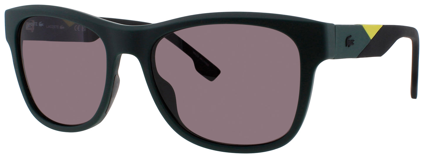 LACOSTE L6043S Frame MATTE GREEN/GREY Lens GREY