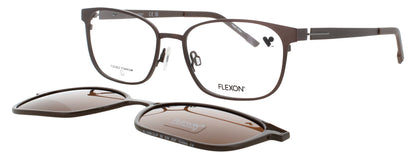 FLEXON FLX1008MAG-SET Frame MATTE COFFEE Lens DEMO