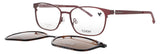 FLEXON FLX1008MAG-SET Frame MATTE CHERRY RED Lens DEMO