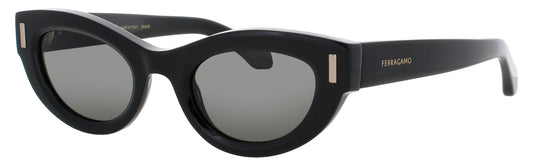 SALVATORE FERRAGAMO SF2062SE Frame BLACK Lens SMOKE