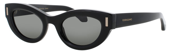 SALVATORE FERRAGAMO SF2062SE Frame BLACK Lens SMOKE